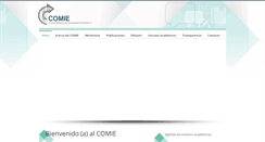 Desktop Screenshot of comie.org.mx